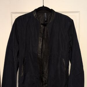 Zara Black Bomber Jacket